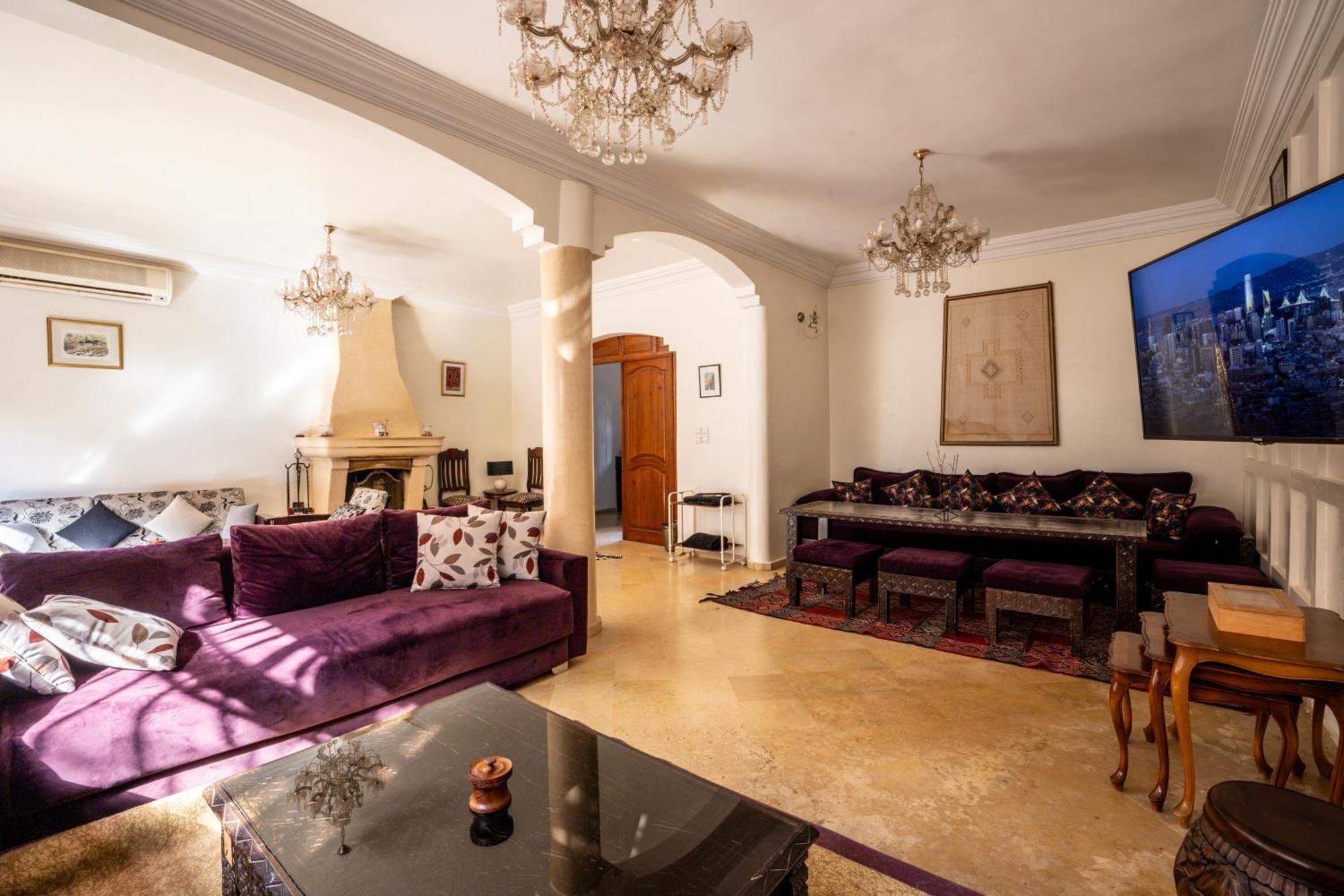 Villa Exclusive Sabah 10 Minutes Du Centre Avec Piscine Privee Marakeş Dış mekan fotoğraf
