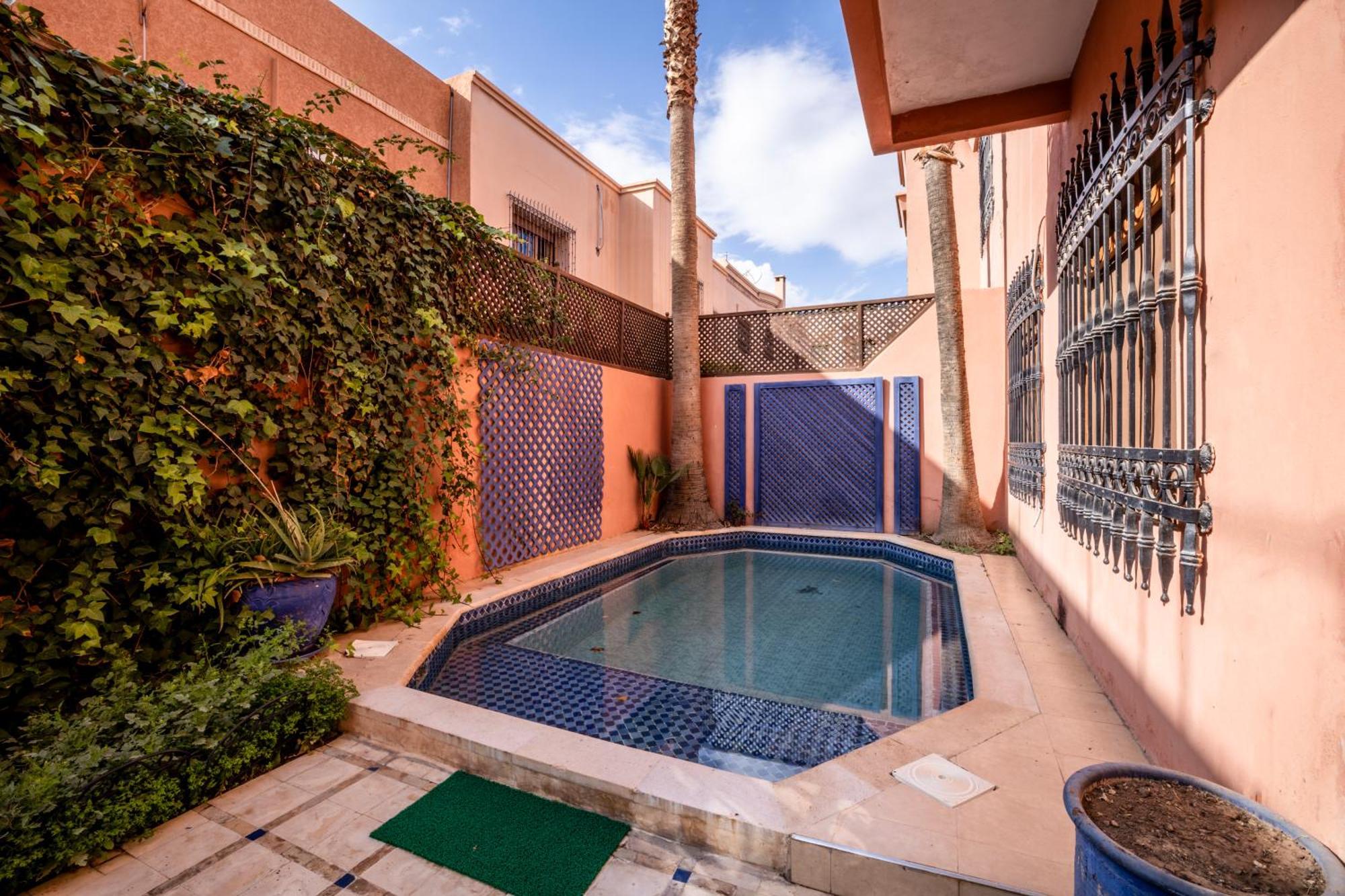 Villa Exclusive Sabah 10 Minutes Du Centre Avec Piscine Privee Marakeş Dış mekan fotoğraf